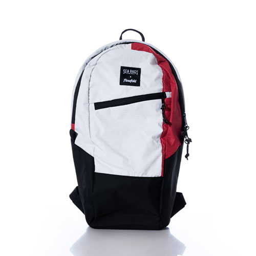 Vintage Crew White and Red Backpack