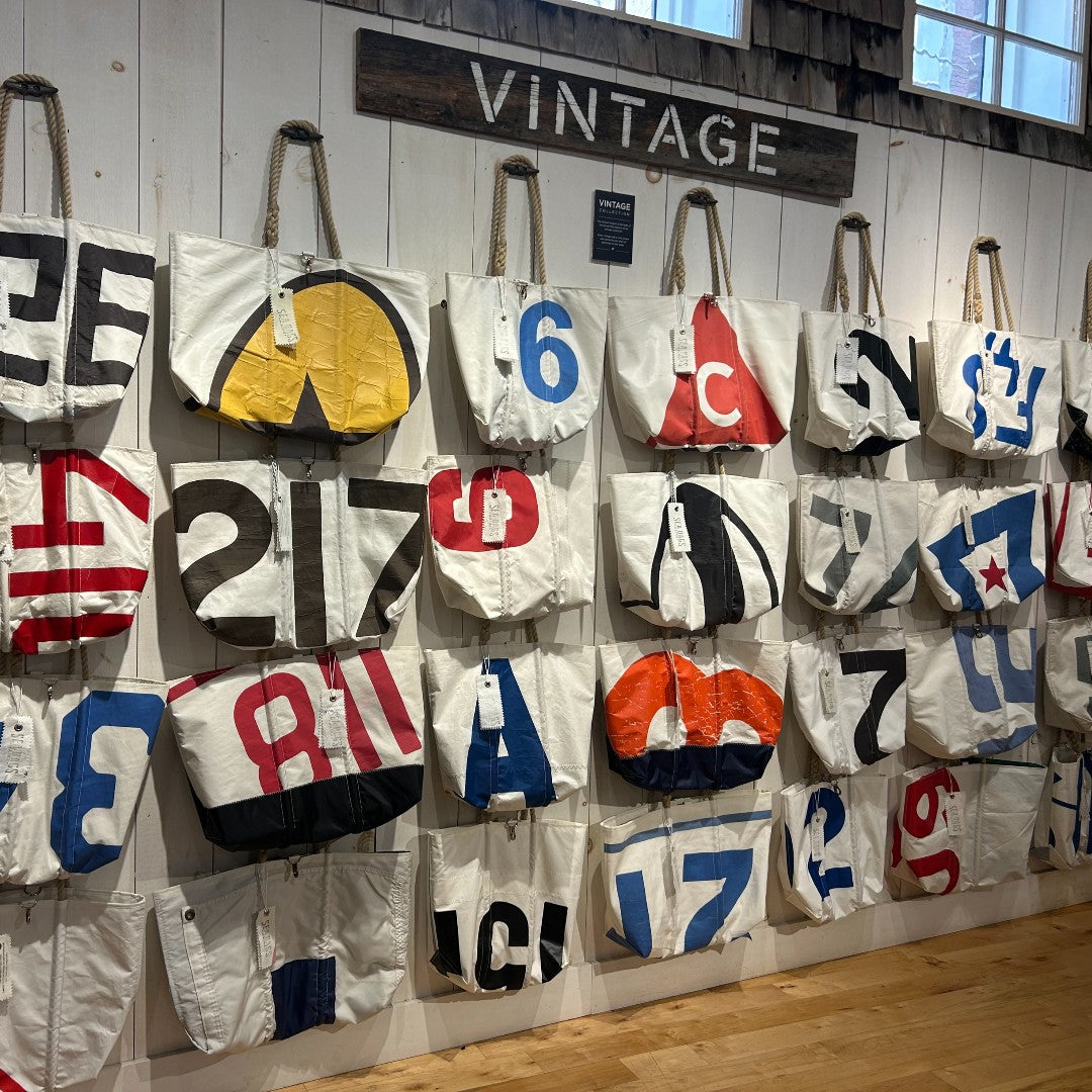 Recycled Vintage Sail Totes Made in Maine – Sea Bags