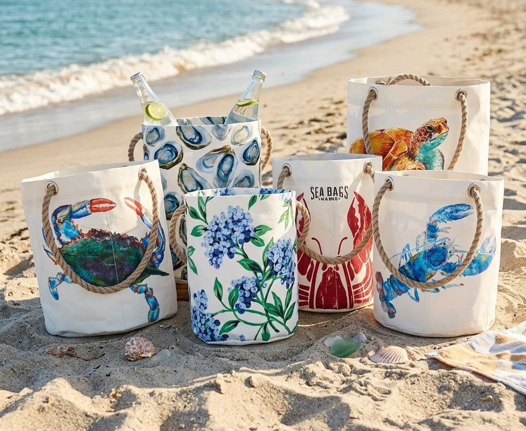 Recycled Sail Bucket Bags | Home Accessories & Bucket Bags – Sea Bags