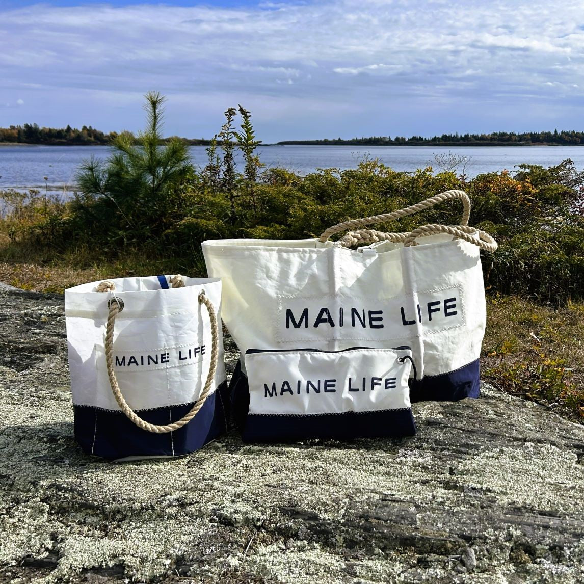Maine Life Large Wristlet