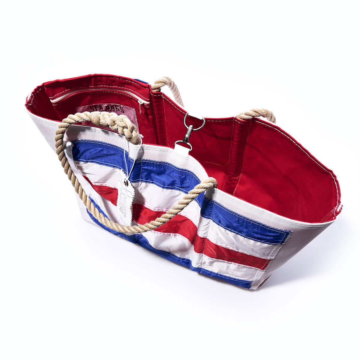 Charlie Signal Flag Large Tote Alternate View