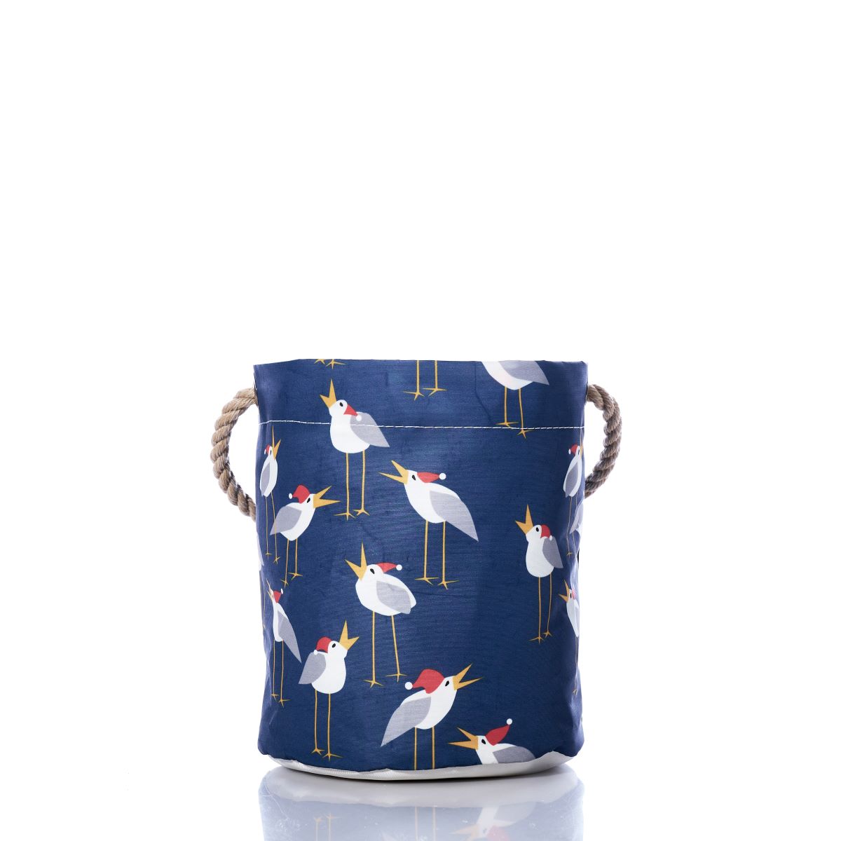 Caroling Gulls Bucket Bag