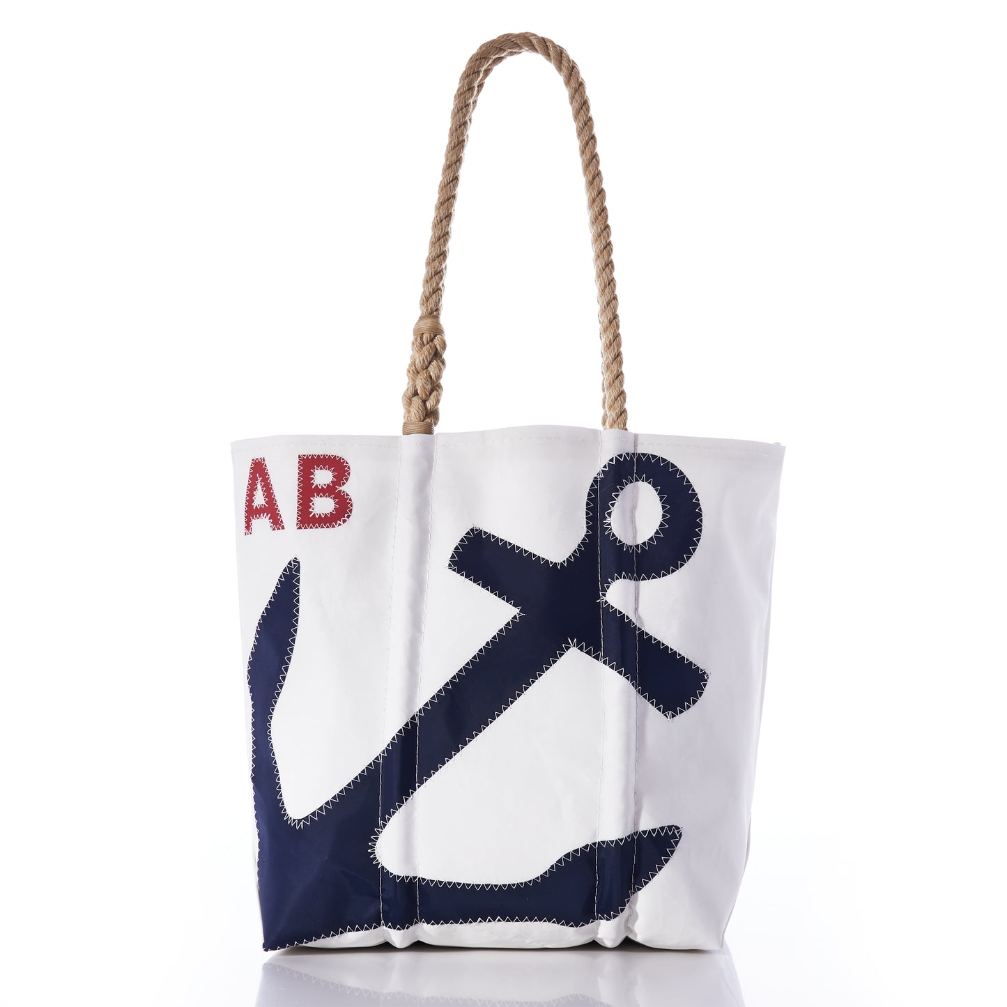 Custom Monogram Anchor Tote