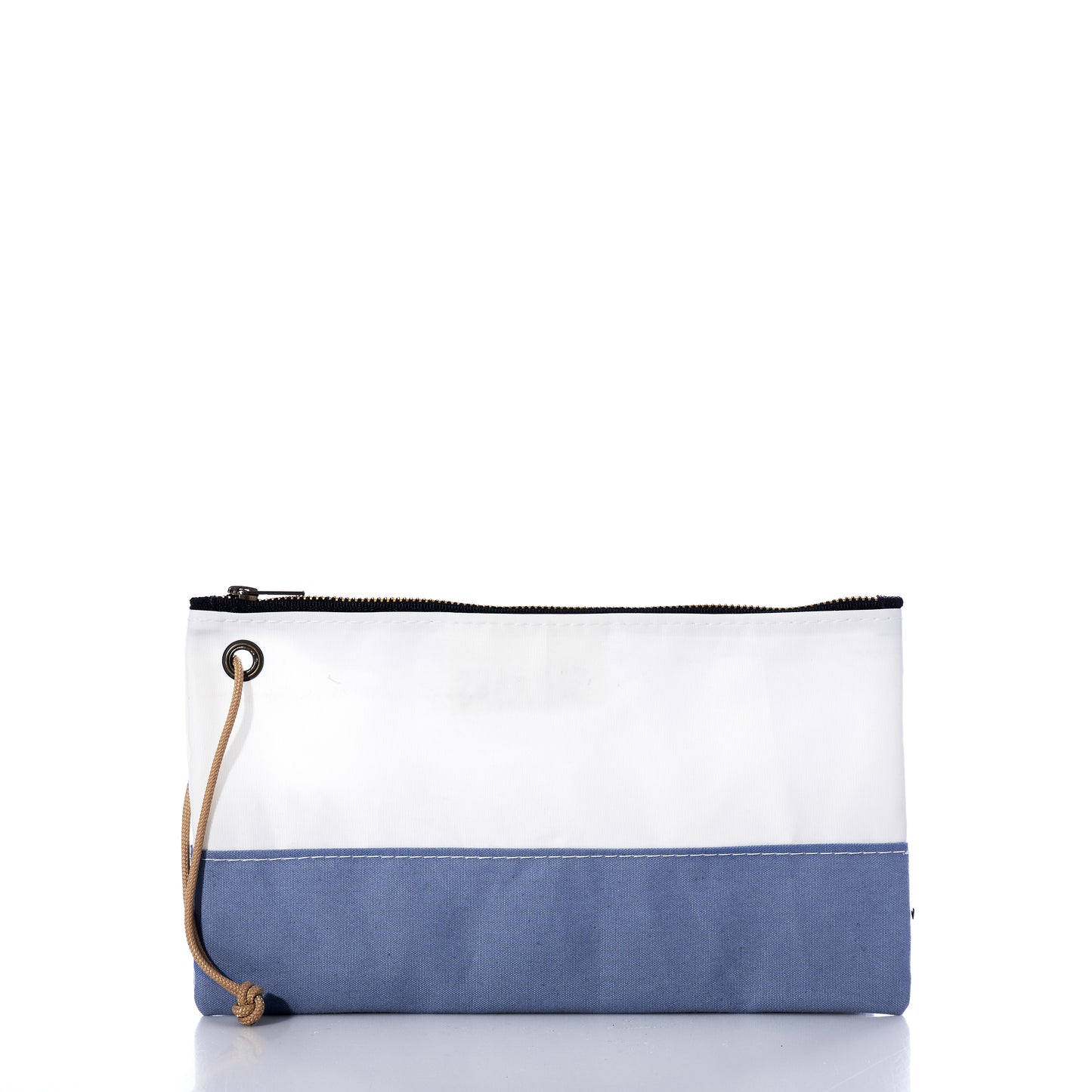 Chambray Blue Chebeague Large Wristlet