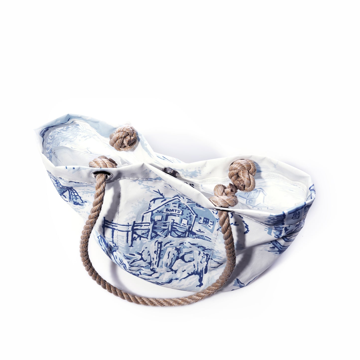 Maine Fishing Village Essential Handbag