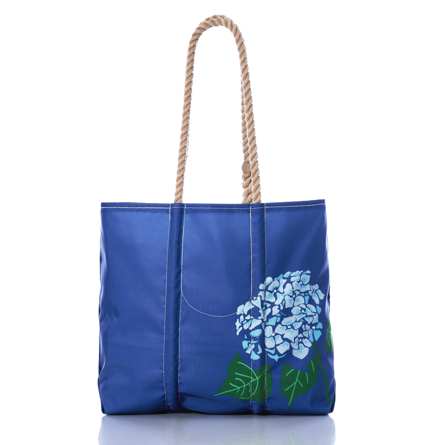 Harbor Blue Hydrangea Medium Tote