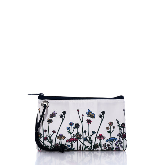 LIfe is good Wildflowers wristlet