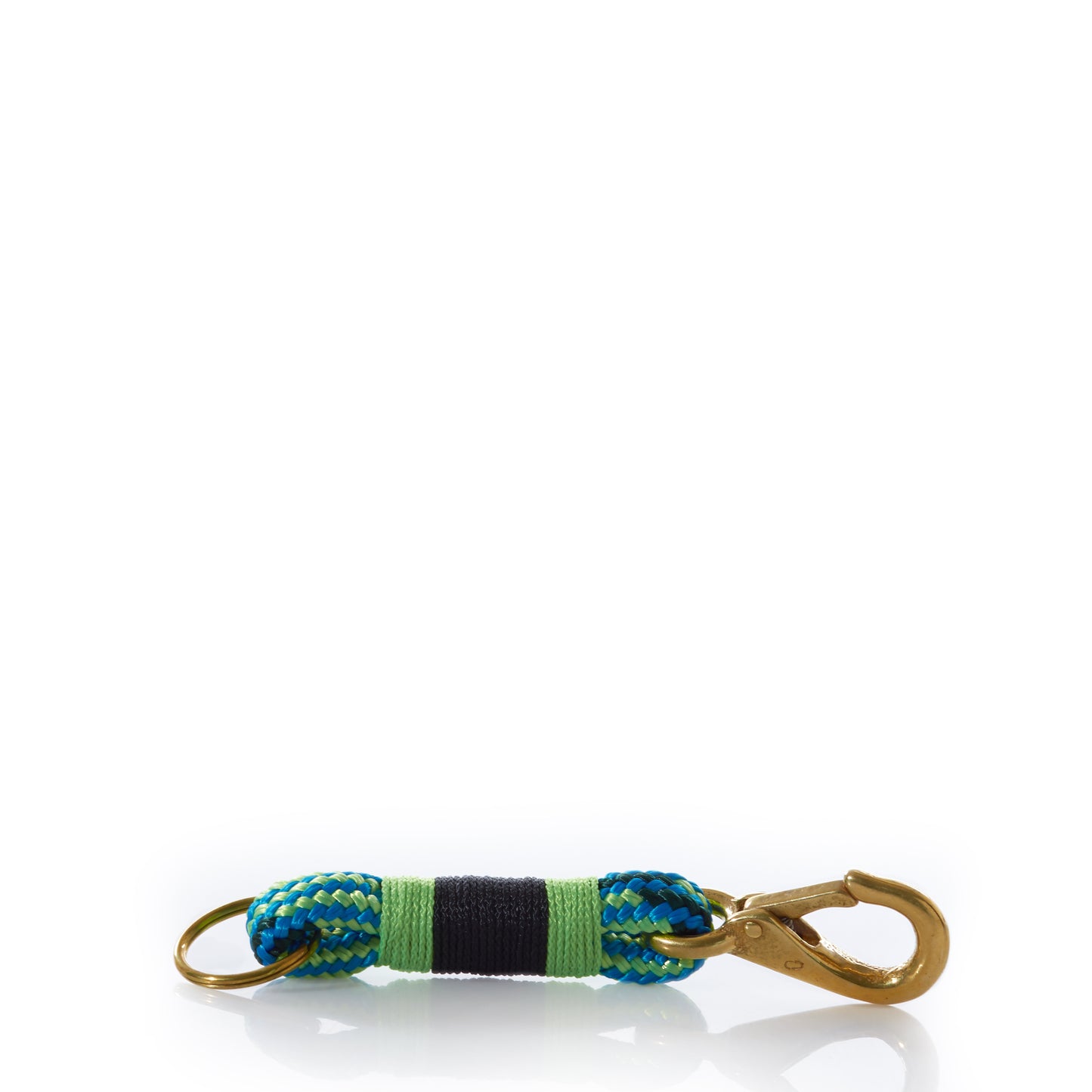 Fisherman's Rope Keychain-Lime Green/Black