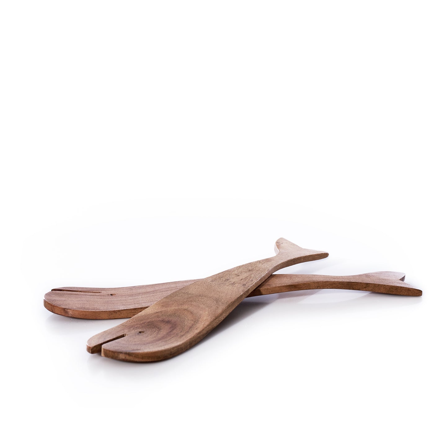 Salad Server Set - Wood Whales