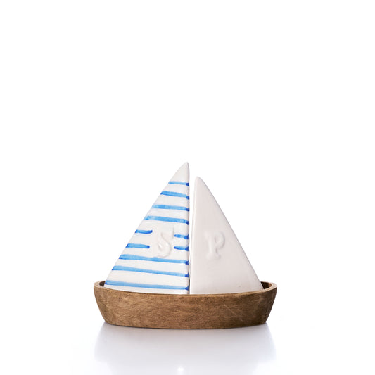 Sailboat Salt & Pepper Shakers