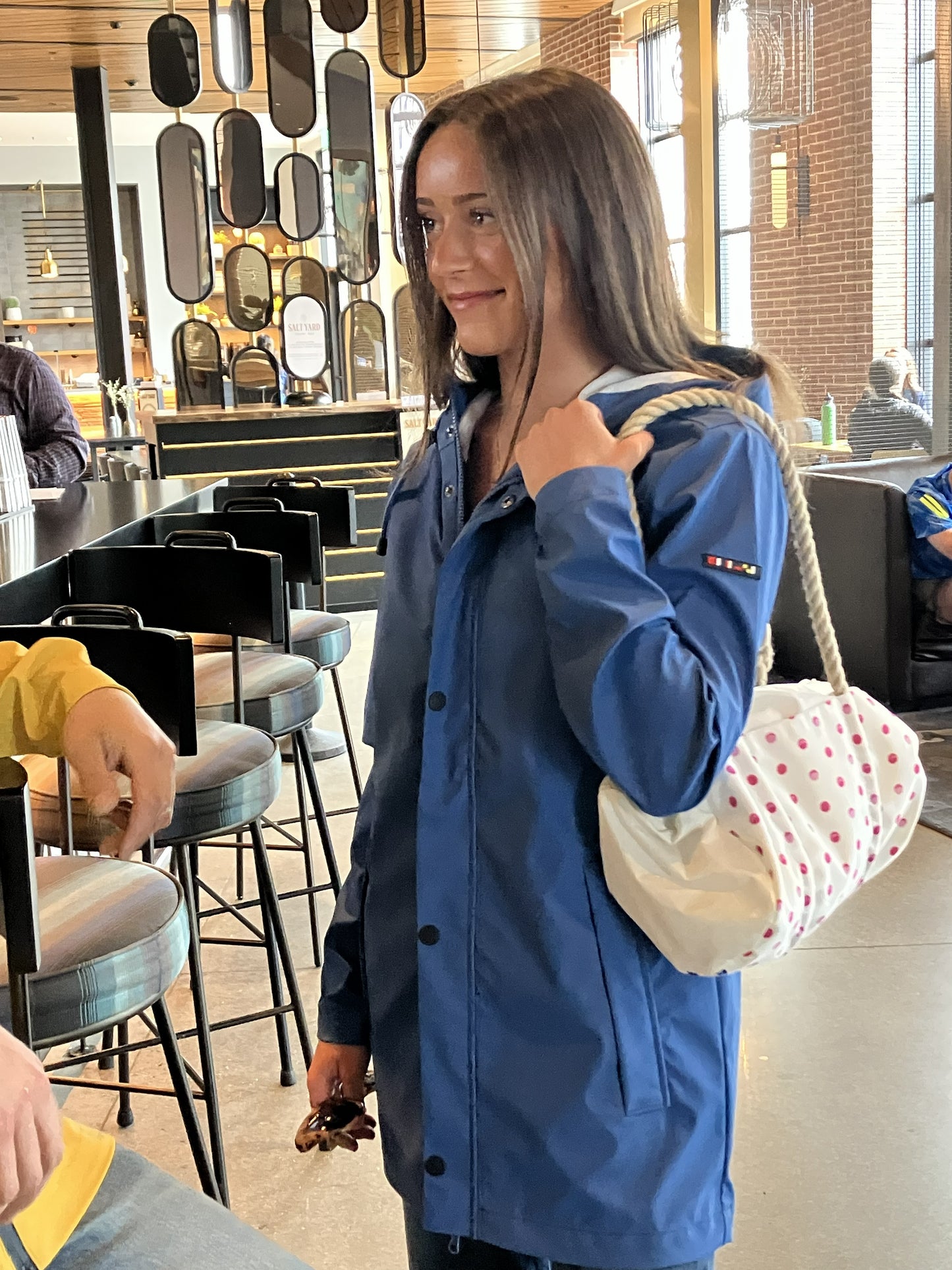 Harborside Waterproof Raincoat - High Tide