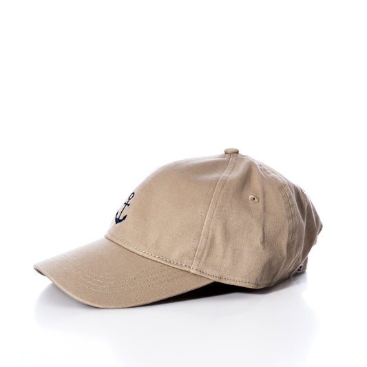 Anchor Baseball Hat - Beige