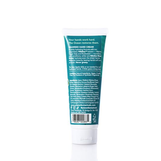 Planet Botanicals - Seaweed Hand Cream 3.4oz