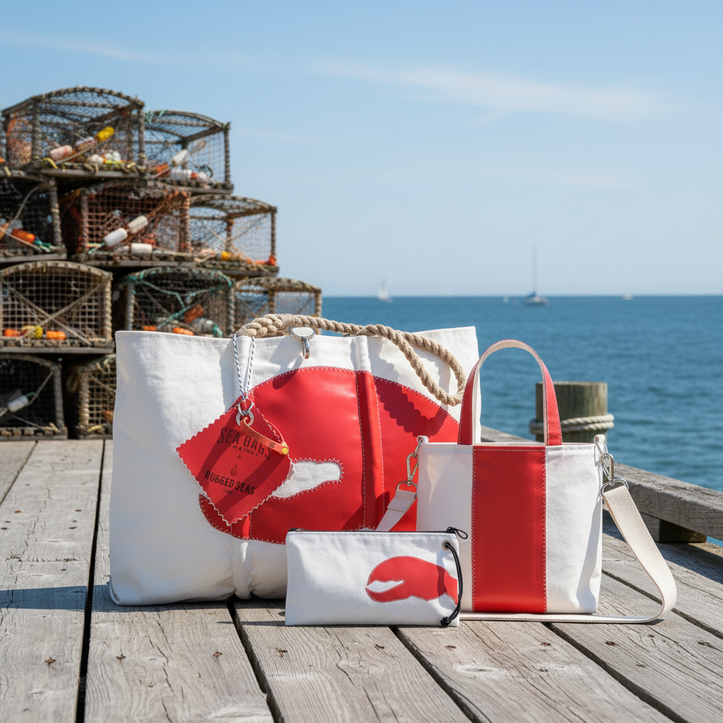 Trapline Large Tote - Lobster Claw
