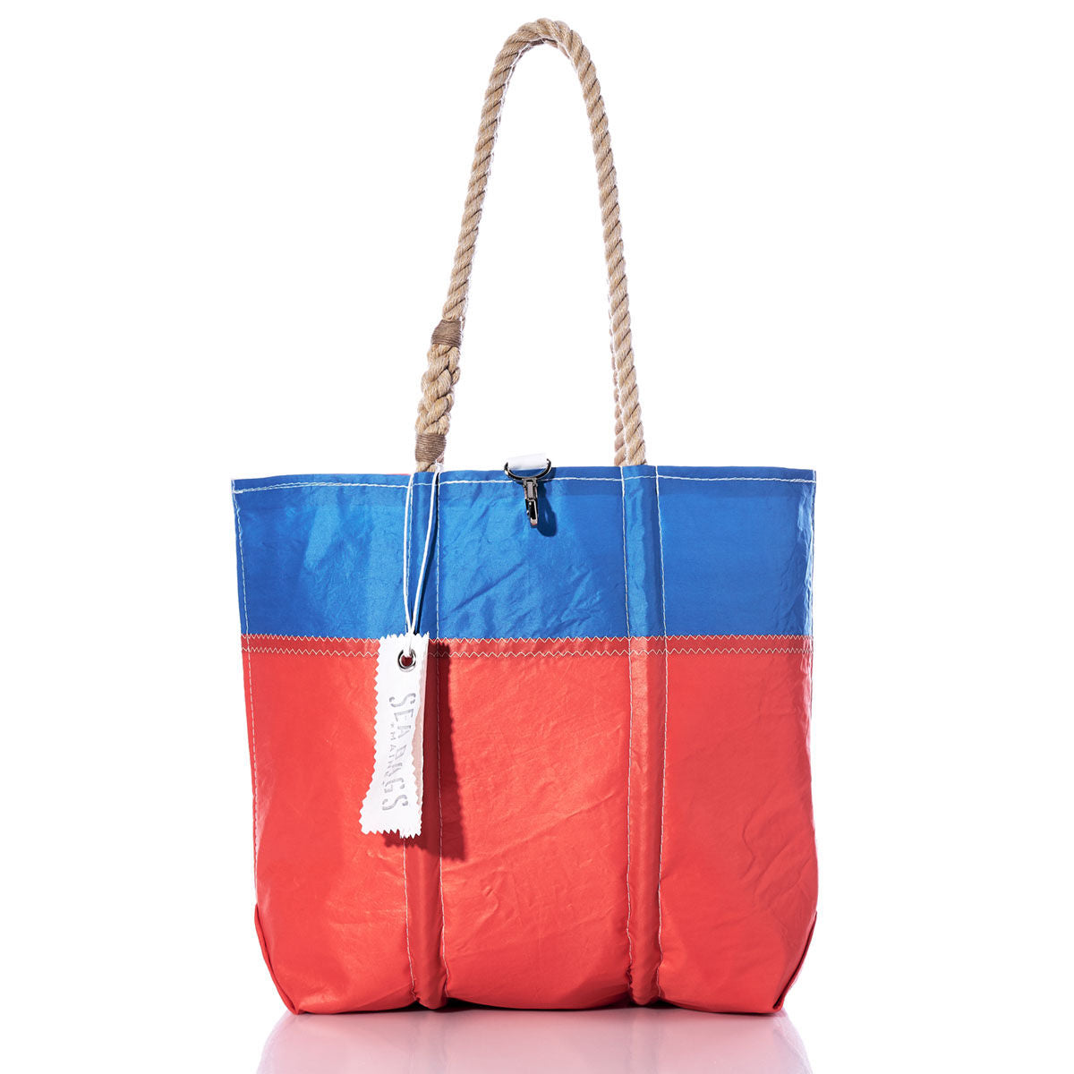 Vintage Orange and Blue Medium Tote – Sea Bags
