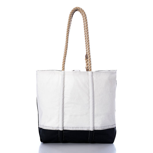 Vintage Black and White Medium Tote Alternate View