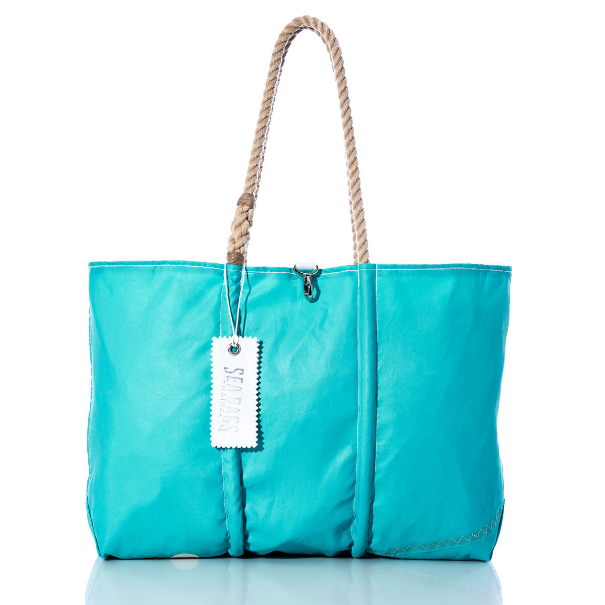 Vintage Aqua Large Tote