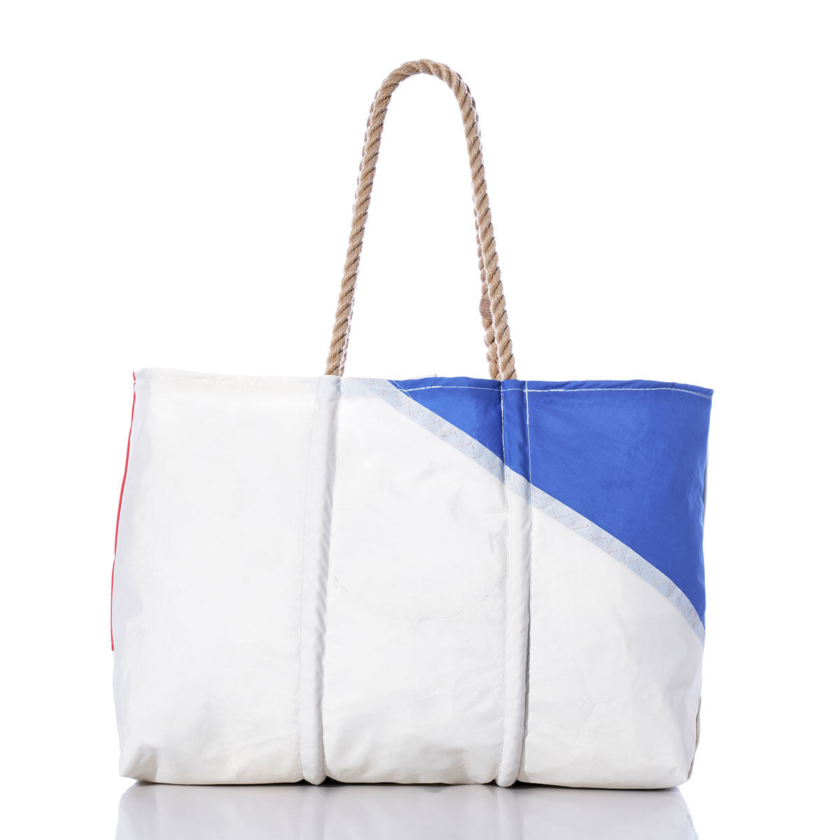 Vintage Red and Blue Large Tote Alternate View