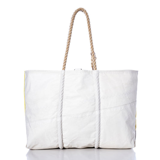 Vintage Neon and White Large Tote Alternate View