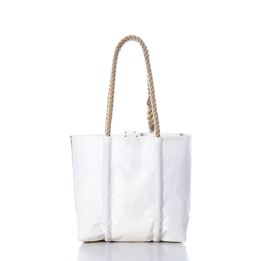 Vintage Green and White Handbag Alternate View