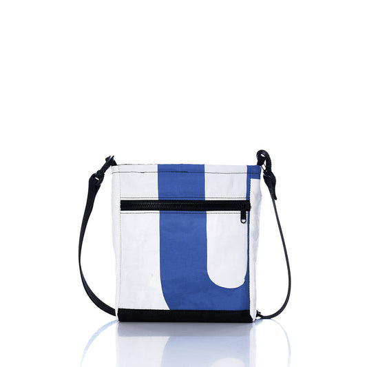 Vintage Blue 9 Small Voyager Crew Crossbody Alternate View