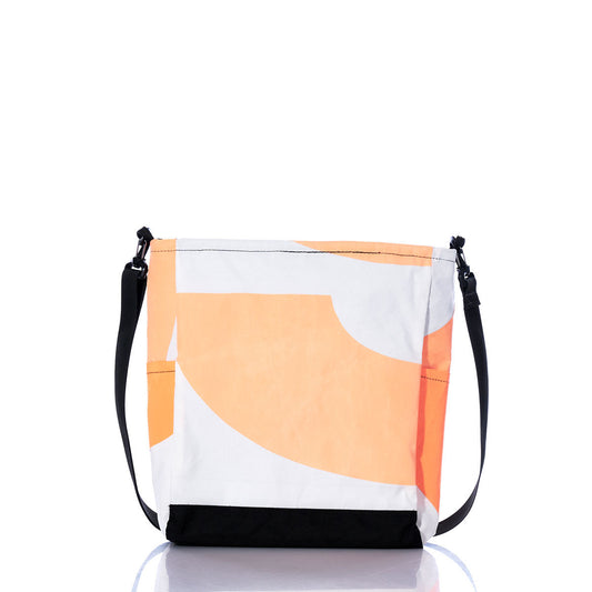 Vintage Neon Orange Medium Voyager Crew Crossbody Alternate View