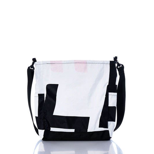 Vintage Red and Black Medium Voyager Crew Crossbody Alternate View