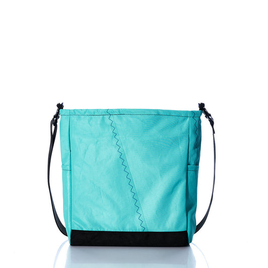 Vintage Teal Medium Voyager Crew Crossbody Alternate View