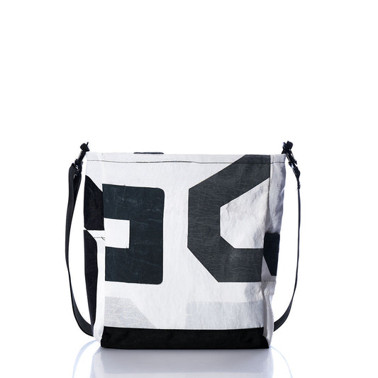 Vintage Black Numbers Medium Voyager Crew Crossbody Alternate View