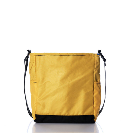 Vintage Yellow and Blue 4 Medium Voyager Crew Crossbody Alternate View