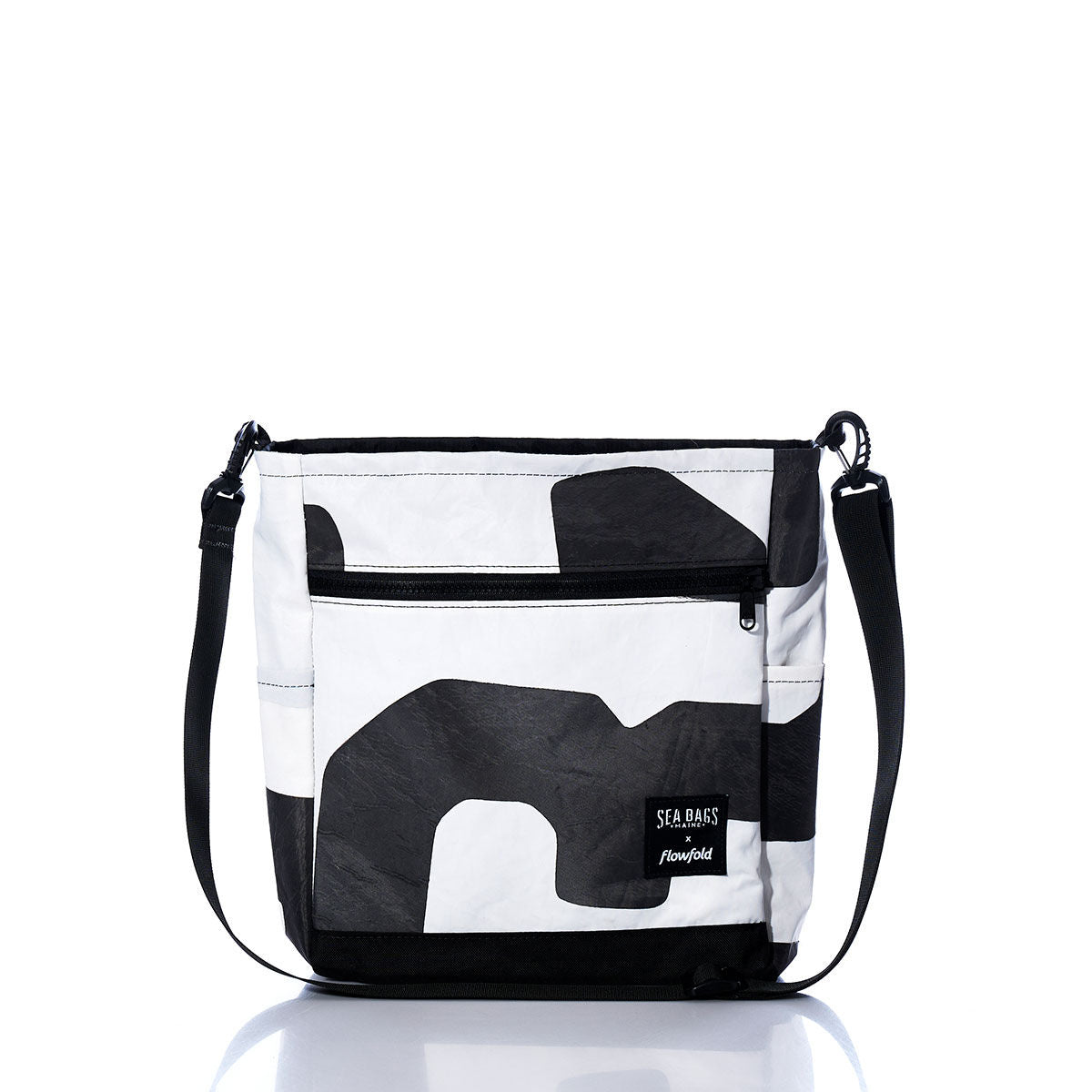 Vintage Black Numbers Medium Voyager Crew Crossbody – Sea Bags