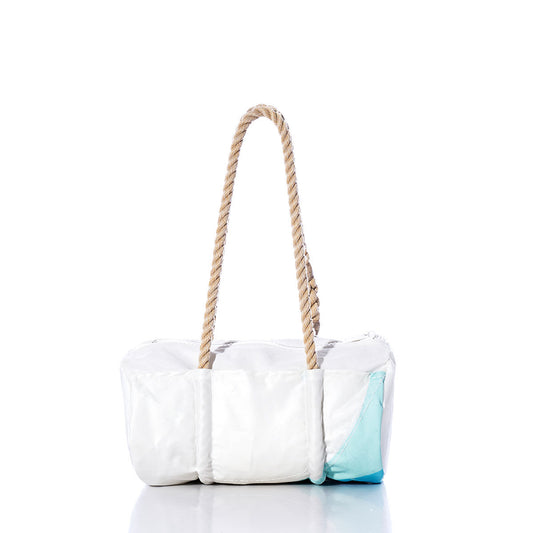 Vintage Blue Baguette Bag Alternate View