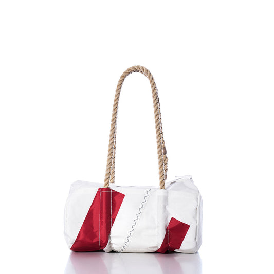 Vintage Red Stripes Baguette Bag Alternate View