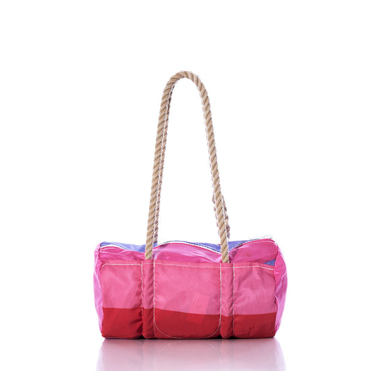 Vintage Pink Stripe Baguette Bag Alternate View