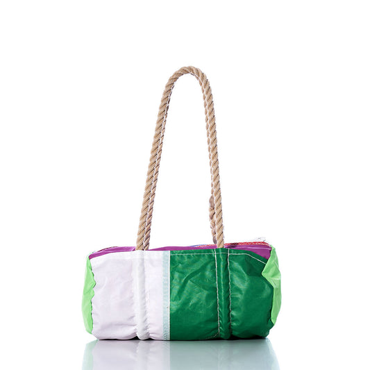 Vintage Green and Purple Baguette Bag Alternate View