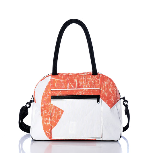 Vintage Orange Essential Weekender Travel Bag Alternate View