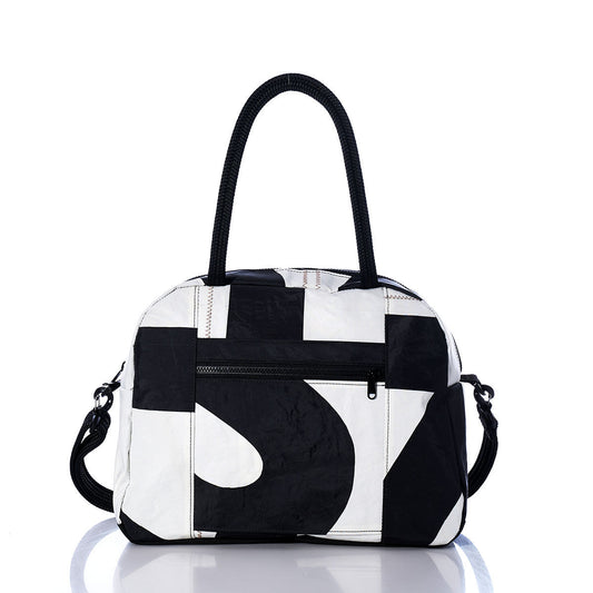 Vintage Black Essential Weekender Travel Bag Alternate View