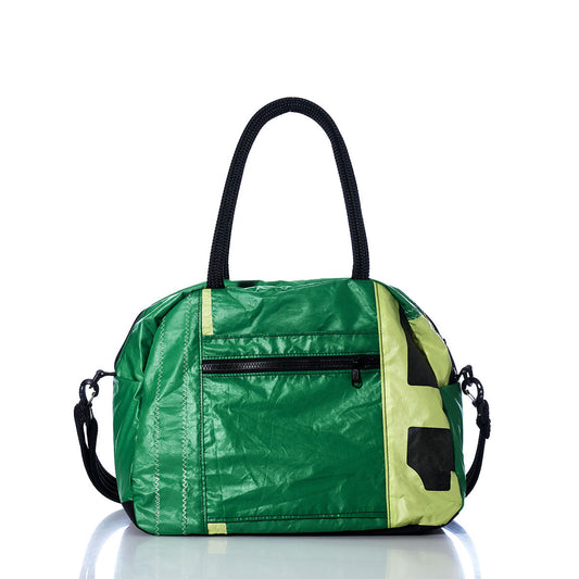 Vintage Green Essential Weekender Travel Bag Alternate View