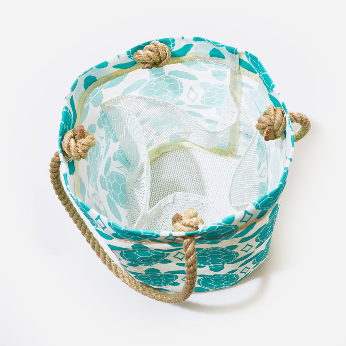 Aquamarine Sea Turtle Beachcomber Bucket Bag Alternate Image 1