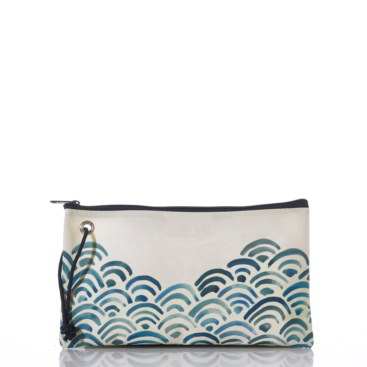 Watercolor Waves Large Wristlet Alternate Image 1