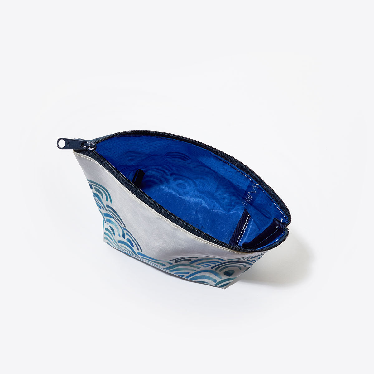 Watercolor Waves Cosmetic Bag Alternate Image 2