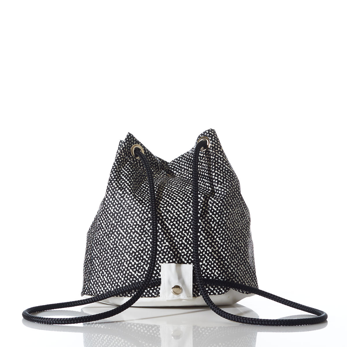 Black Anchor on Barnacle Print Convertible Bucket Bag Alternate Image 1