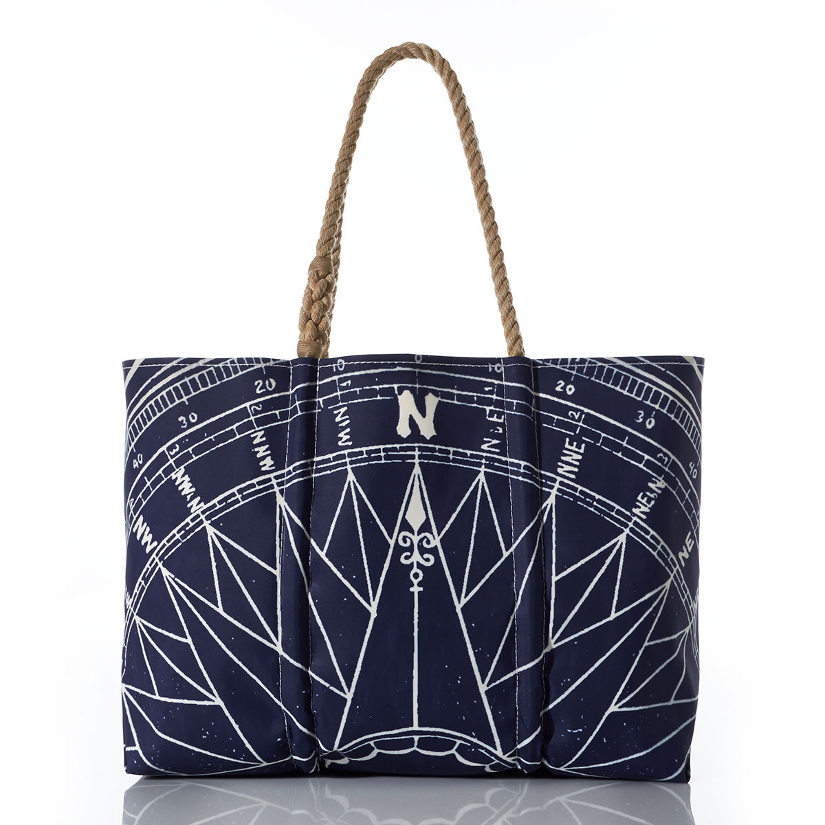 Navy True North Large Tote