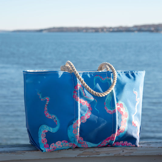 Multicolor Octopus Large Tote Alternate Image 2