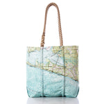 Emerald Coast Nautical Chart Tote