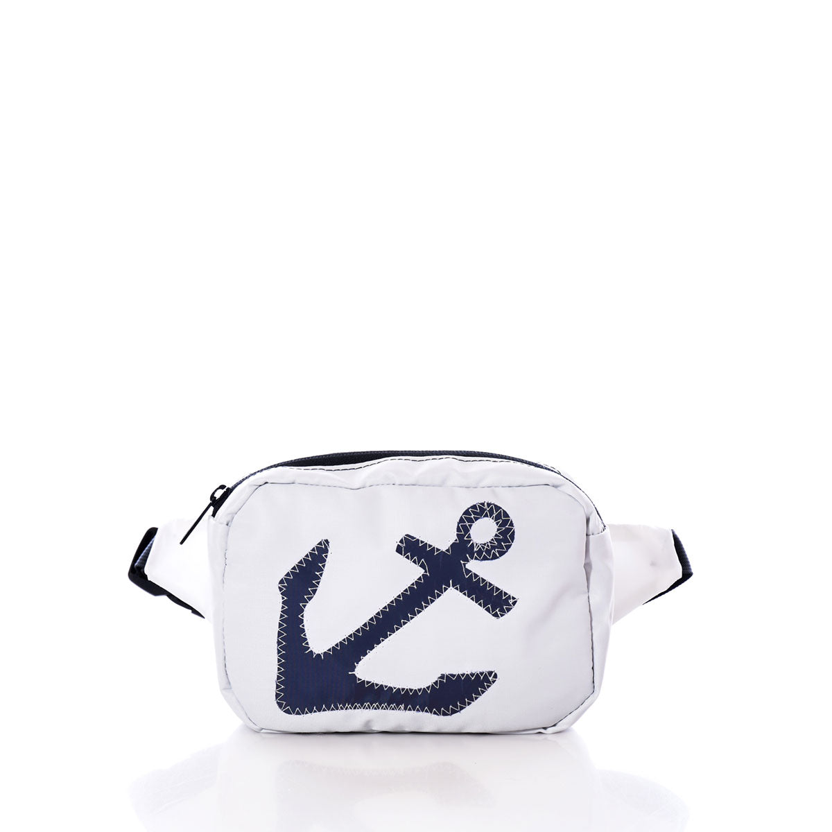 Navy Anchor Belt Bag