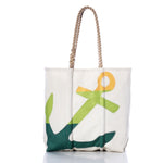 Rainbow Anchor Medium Tote Yellow/Green
