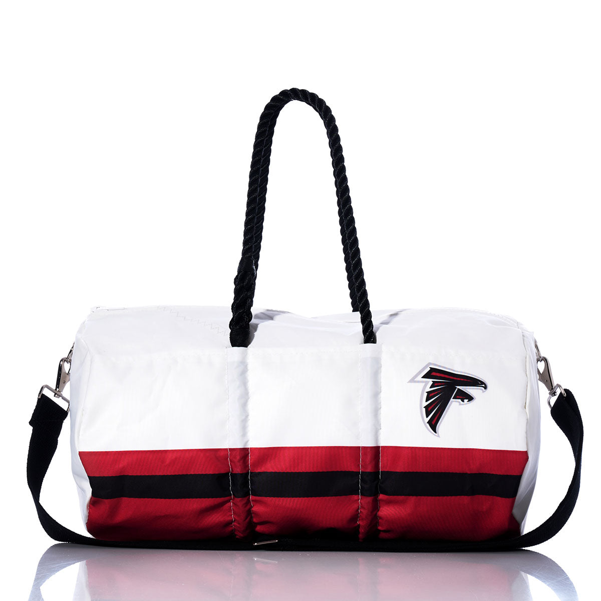 Sea Bags Recycled Sail Cloth Atlanta Falcons Duffel