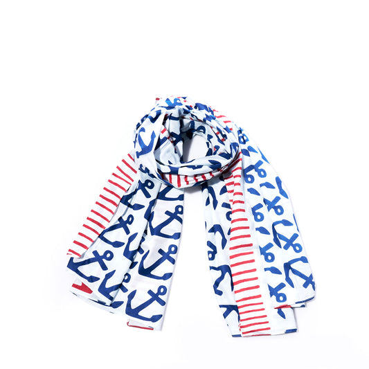 Anchor Pop Scarf