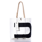 Vintage Black U Medium Tote